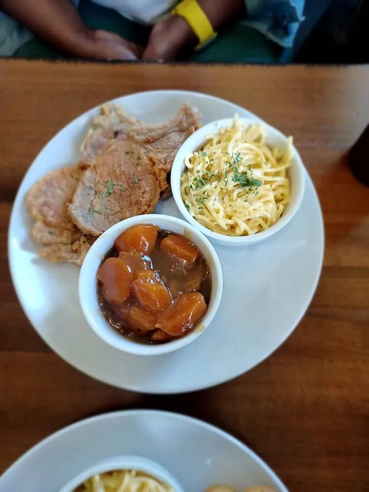 Fried Pork Chop Dinner